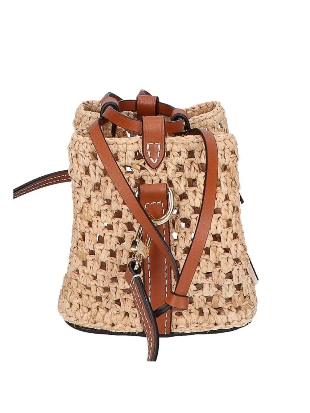 Louis Vuitton Mint Rafia Noe Perth 2-Way Drawstring Bag